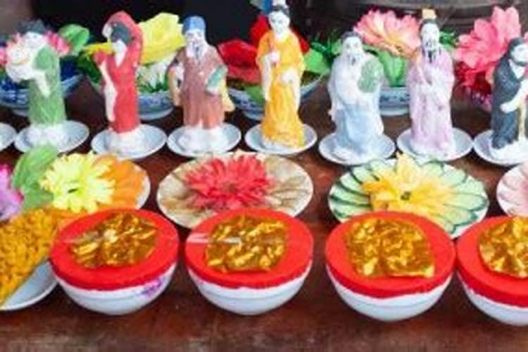 中元节祭祖摆几个碗