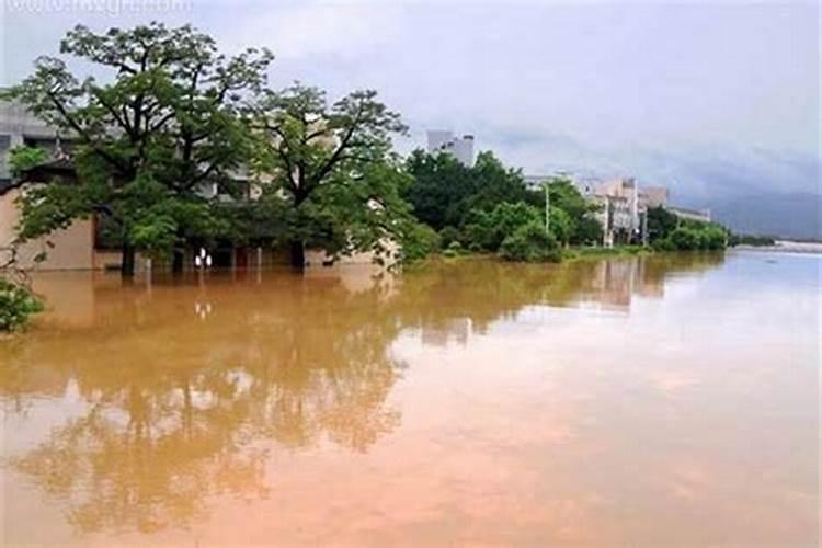 梦见下大雨涨洪水是什么兆头