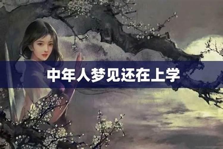 梦见我是成年人去学校的预兆