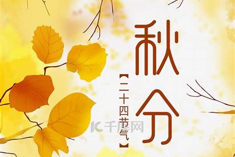 二十四节气秋分代表什么
