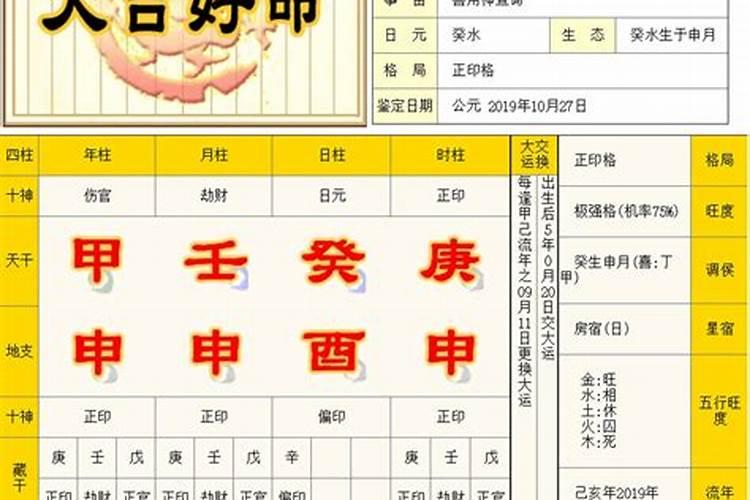 八字算命中的木火土金水的喜用是什么意思？