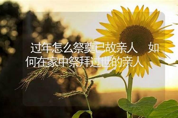 冬至祭拜母亲语