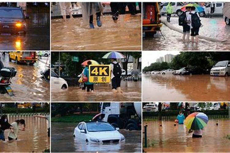 梦见乌云密布下大雨水中鱼漂浮上来