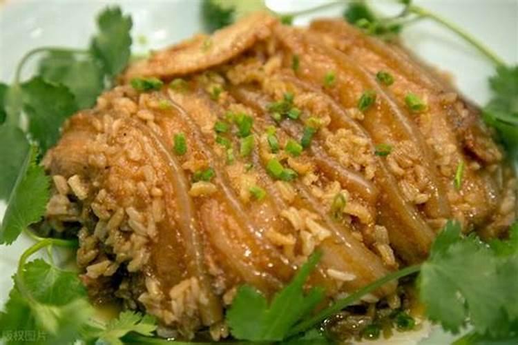...美食总结vlog」夏至小县城客家人习俗要吃粉蒸肉和酿豆腐