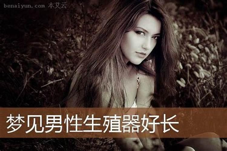 女人梦见自己长男性生殖器是什么意思？