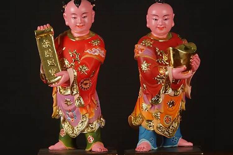 财神身边的童子叫什么？