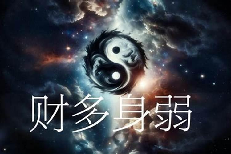 什么叫“财多身弱”？