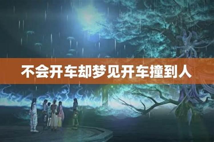 不会开车的人梦见自己开车是什么兆头