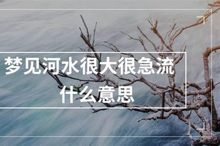 孕妇梦见大河寓意