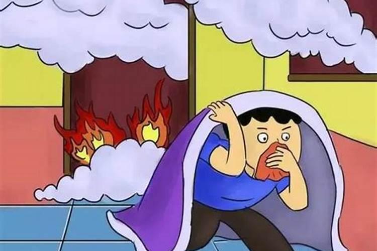 梦见舅舅家里起火