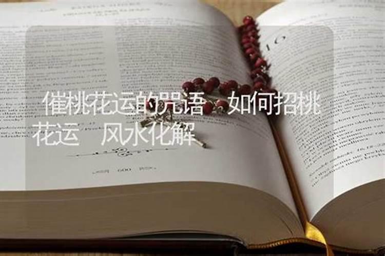 催桃花最灵验的方法