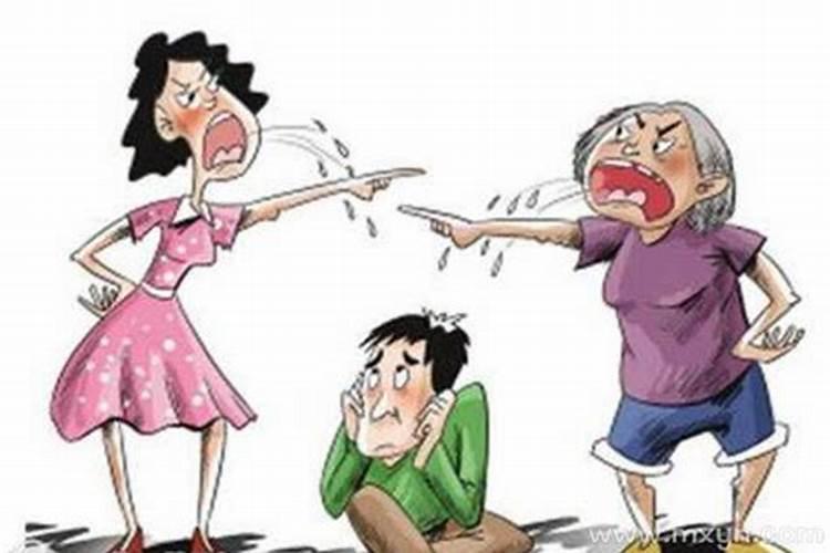 梦见公公和婆婆吵架的预兆