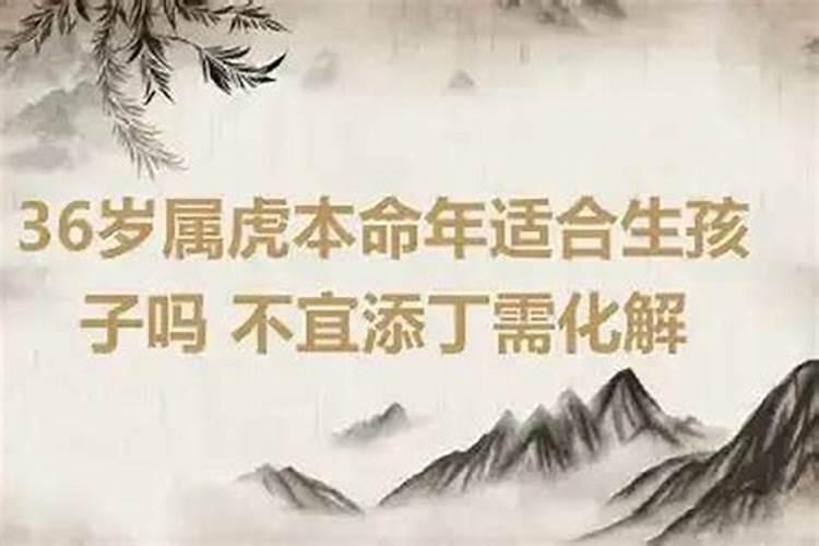 36岁本命年怀孕了是好事吗本命年怀孕扭转坏运气？