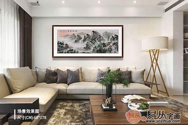客厅挂什么国画最旺财运