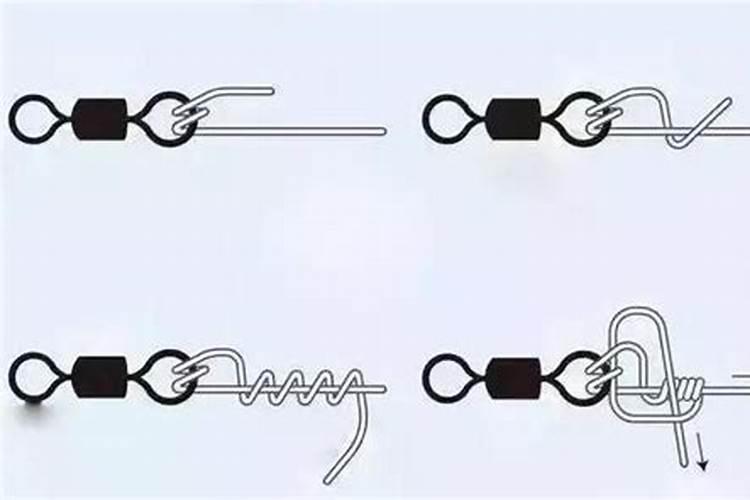 主线与八字环的绑法