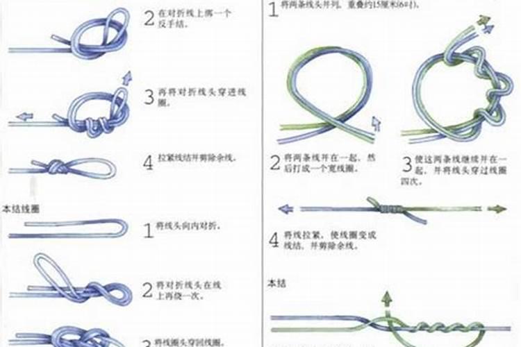 鱼线断了怎么接