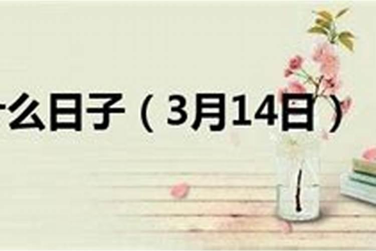 三月十四日是什么日子 三月十四日是指什么日子
