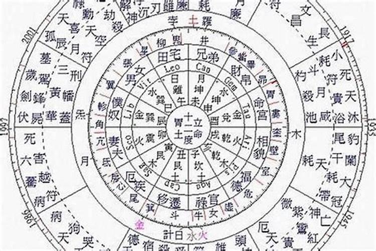 八字命盘怎么看