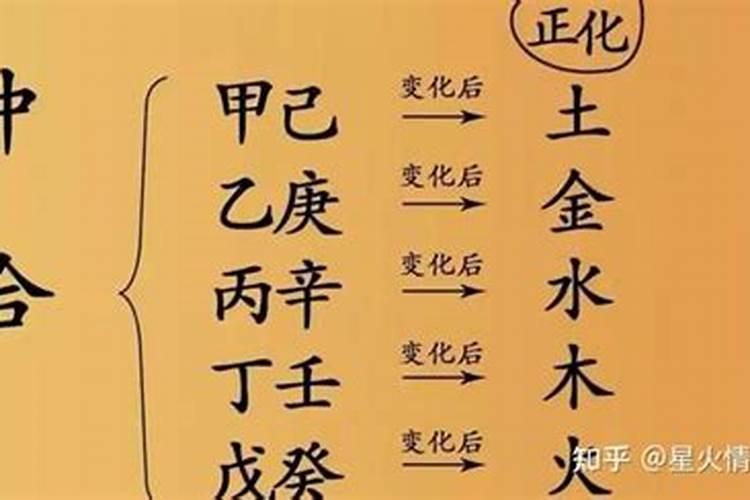 八字天干五合详解