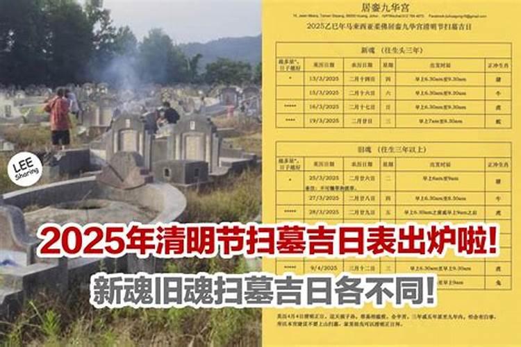 2025年烧纸时间表
