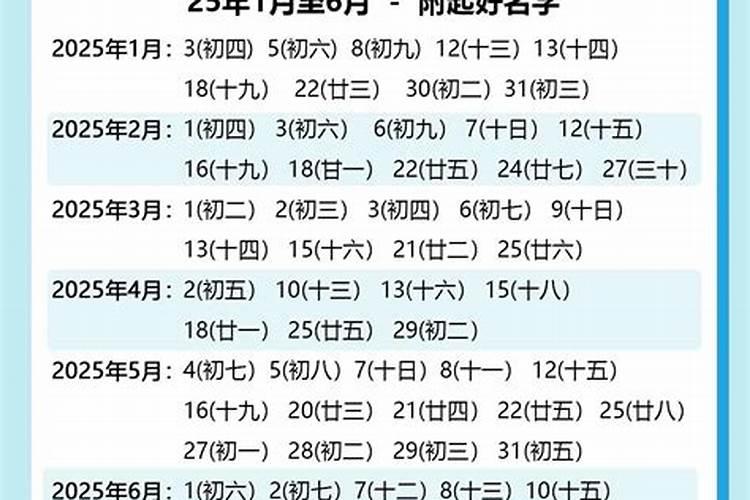 2025年3月适合剖腹产的日子