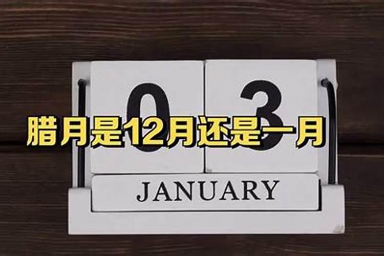 腊月是阴历还是阳历