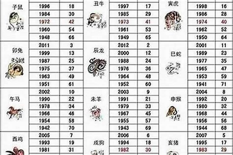 生肖鼠今年多大年龄2024 2024年属鼠的多大