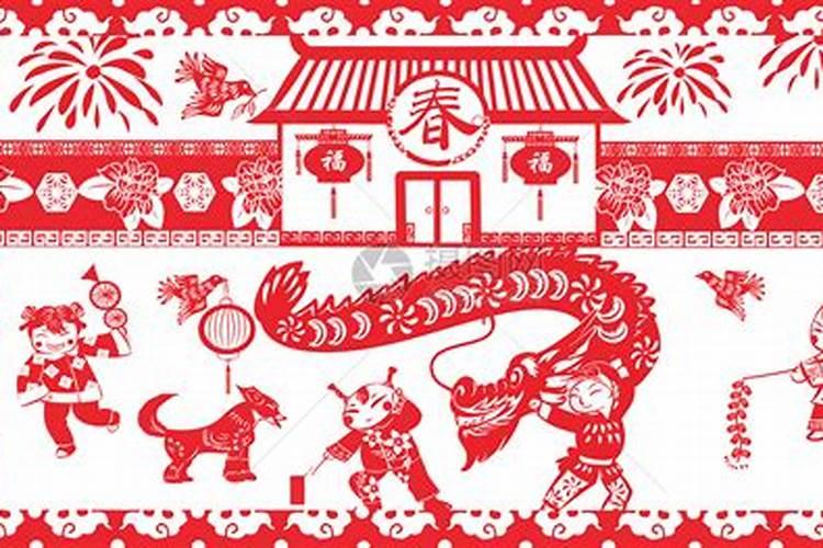 春节时剪纸是有几年的历史
