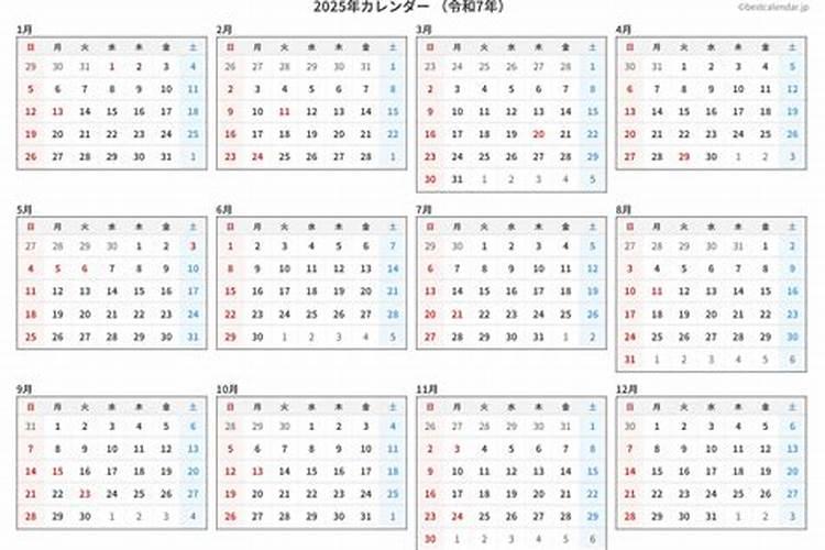 2025年每月运势详解