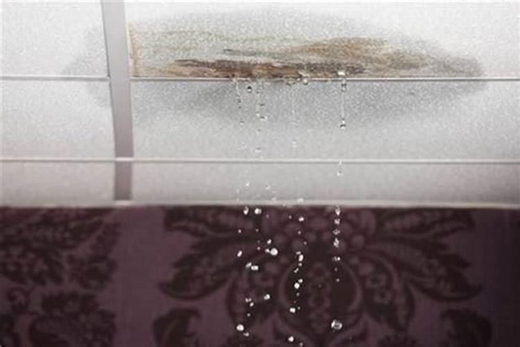梦见倾盆大雨屋顶漏水