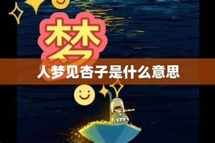 梦见黄杏子是什么意思？