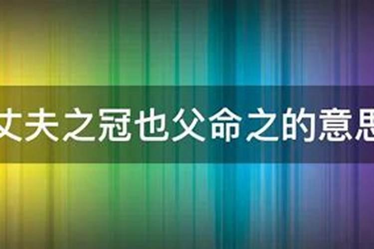 父命之的命是什么意思？