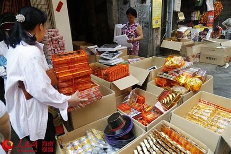 海南省海口市哪里有卖清明祭品纸马