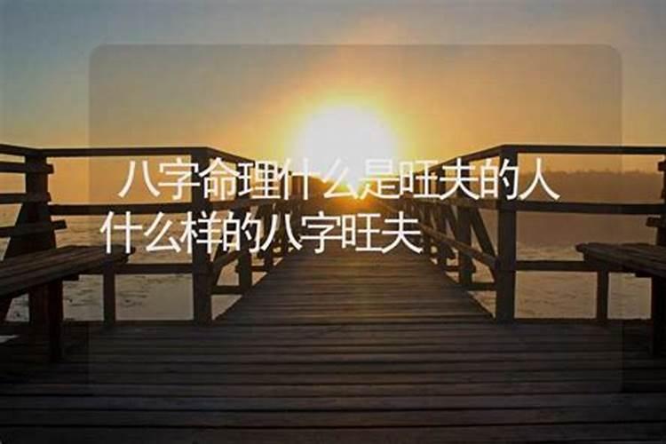旺夫的女人八字带什么