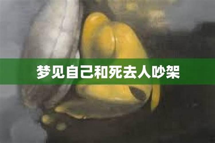 梦见和去世的哥哥吵架的预兆