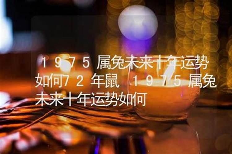 75年属兔人哪年开始发财,哪一年财运最旺？？