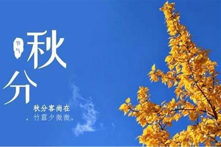 24节气秋分有哪些习俗